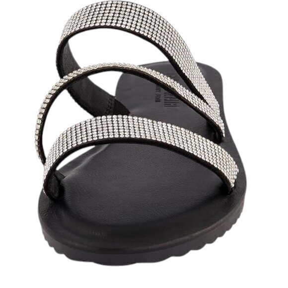 CUSHIONAIRE Vienna‎ Rhinestone slide sandal +Memory Foam size 9.5 New SOLD OUT - Picture 4 of 6